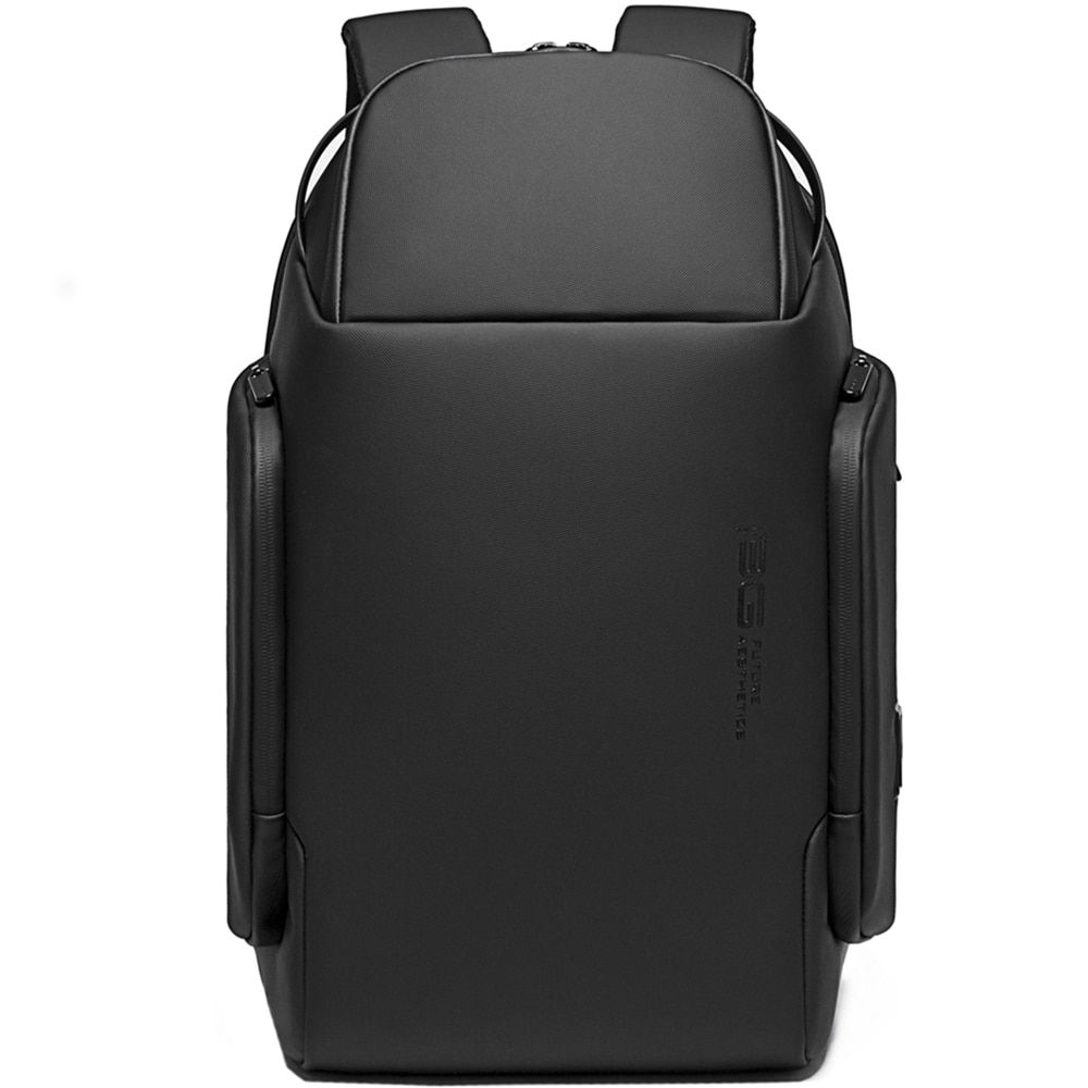 Rucsac smart unisex, rezistent la apa, port USB, BANGE BG7277BK negru