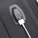 Rucsac laptop 15.6 inch, port USB, buzunar antifurt, sistem fixare pe valiza, rezistent la stropi de apa, BANGE, BG1922GY, Gri