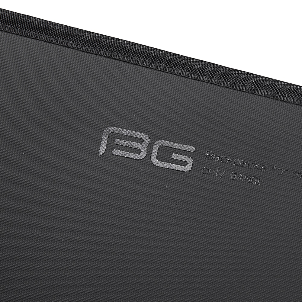 Rucsac laptop 14 inch, rezistent la apa, model minimalist, BANGE, BG7252BK, Negru