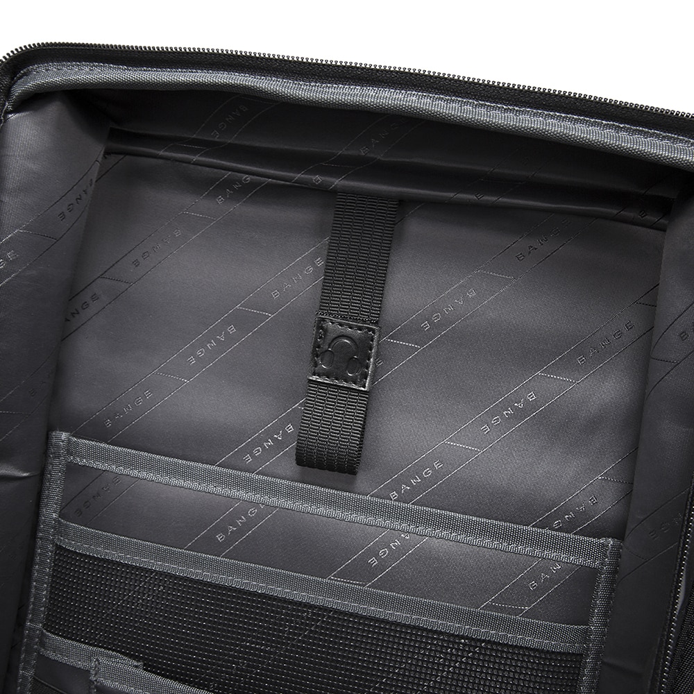 Rucsac laptop 14 inch, rezistent la apa, model minimalist, BANGE, BG7252BK, Negru