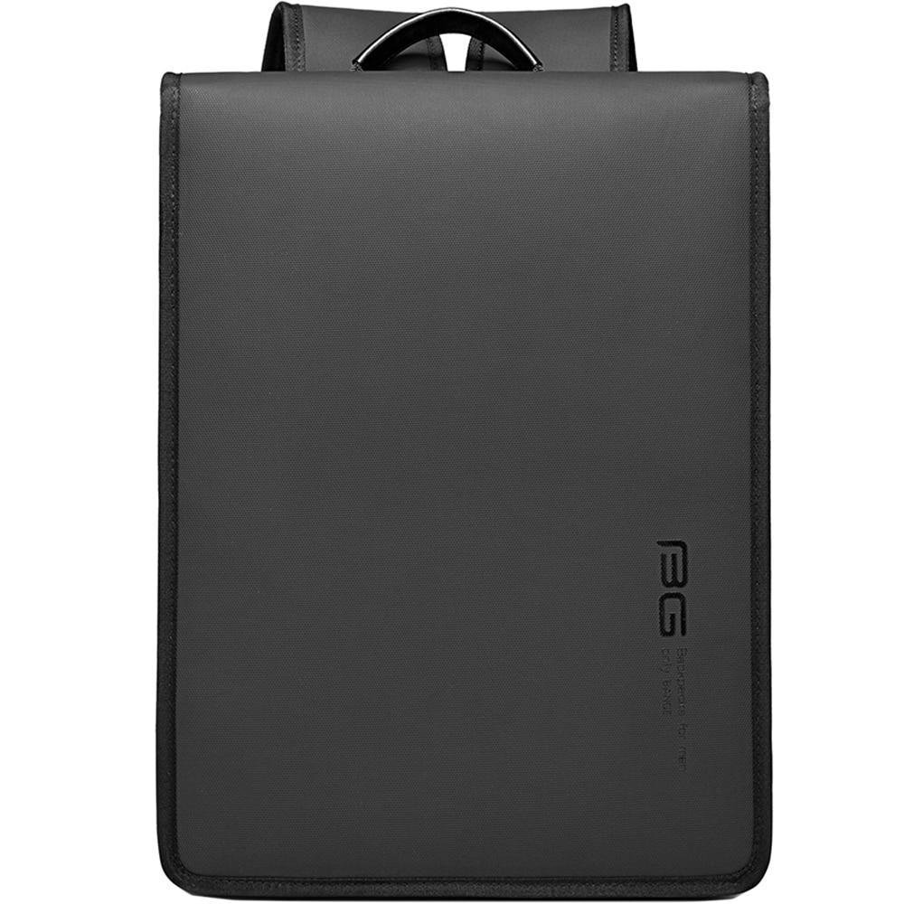 Rucsac laptop 14 inch, rezistent la apa, model minimalist, BANGE, BG7252BK, Negru