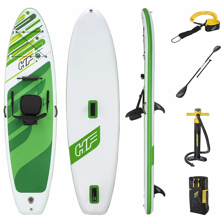Placa paddleboard gonflabila, Hydro-Force, Combo Freesoul 3Tech Windsurf Caiac, 340 x 89 x 15 cm