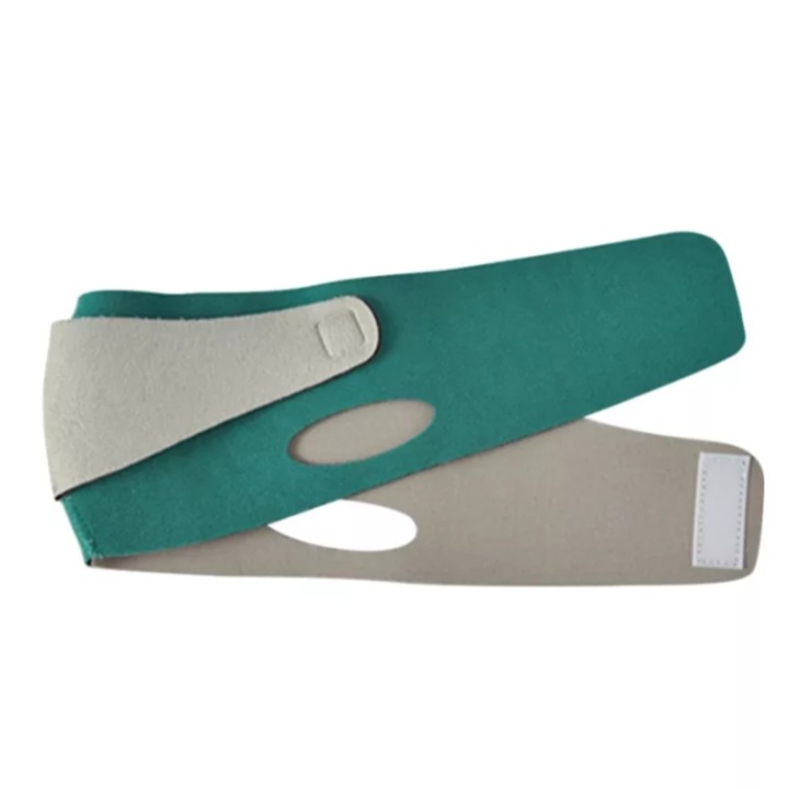 CRM Arcpánt, kettős áll csökkentésére és emelésére, lifting, unisex, állítható, zöld