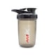 Shaker Ideal Pentru Prepararea Suplimentelor Nutritive Sub Forma De Pudra, Amix, Bodybuilder Shaker Negru, 300 ml