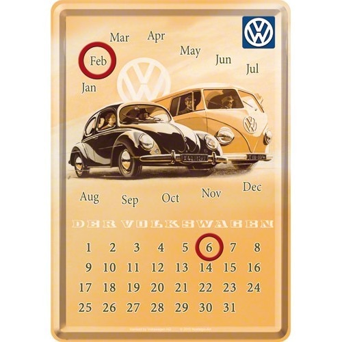 Calendar birou Volkswagen eMAG.ro