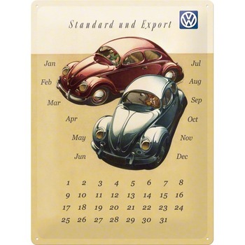 Calendar metalic - Volkswagen Calendar metalic - Volkswagen