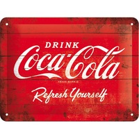 tablou metalic - coca-cola - refresh yourself - 15x20 cm imagen 49_0_
0