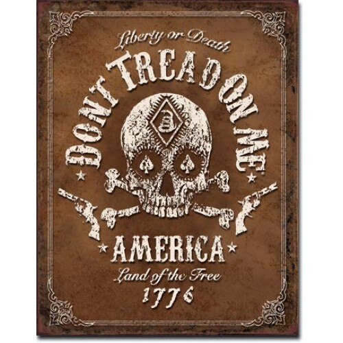 Tablou metalic - Black Jack - 30x40 cm