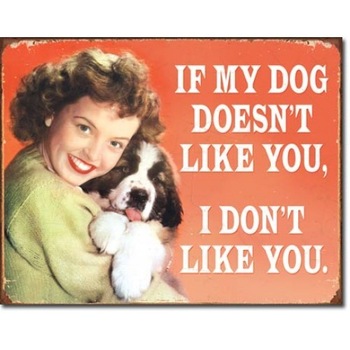 Tablou metalic - My Dog's Likes - 30x40 cm Tablou metalic - My Dog's Likes - 30x40 cm