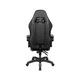 Геймърски стол Warrior GX-150 Kruger&Matz, Черен/Сив