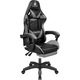 Геймърски стол Warrior GX-150 Kruger&Matz, Черен/Сив