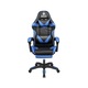 Kruger & Matz gamer szék, Warrior GX-150, fekete/kék