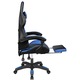 Kruger & Matz gamer szék, Warrior GX-150, fekete/kék