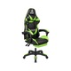 Kruger & Matz Warrior GX-150 Gamer szék, Fekete/Zöld