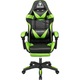Kruger & Matz Warrior GX-150 Gamer szék, Fekete/Zöld