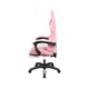 Gaming Chair Warrior GX-150 Kruger & Matz Pink / Alb