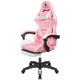 Gaming Chair Warrior GX-150 Kruger & Matz Pink / Alb