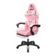 Gaming Chair Warrior GX-150 Kruger & Matz Pink / Alb