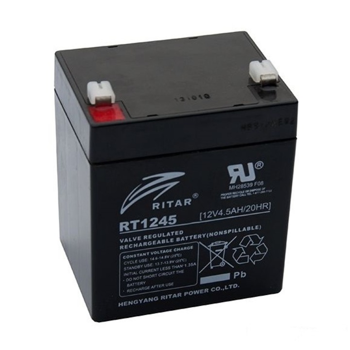 Оловна батерия Ritar 12 V, 4.5 Ah (RT 1245E)
