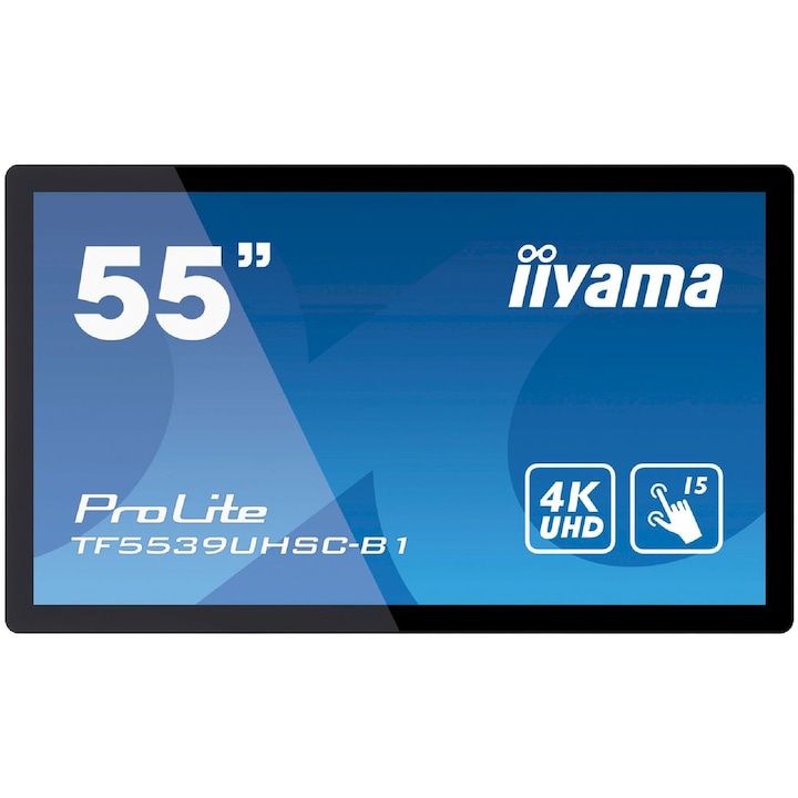 Érintőképernyős iiyama ProLite TF5539UHSC-B1AG 55" 4K Open Frame PCAP, IPS, 24/7