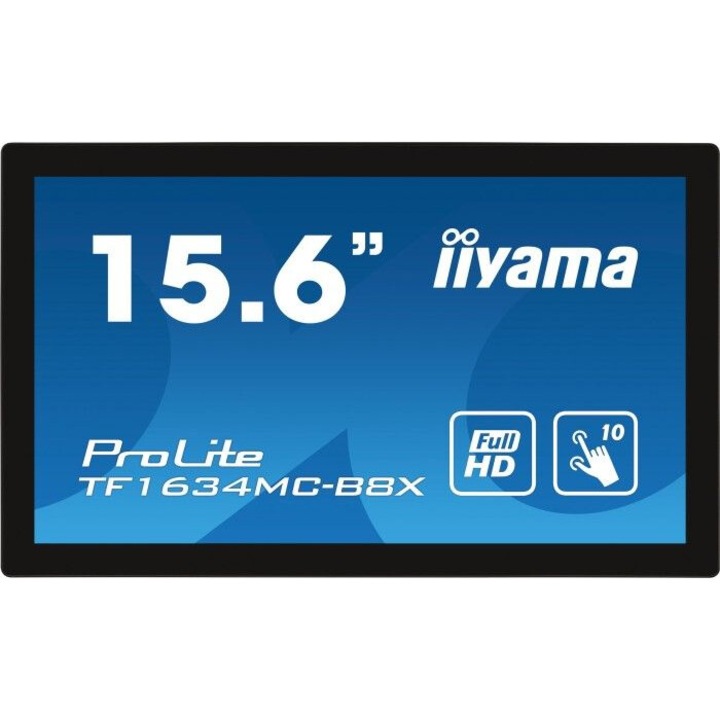 Iiyama 15,6" ProLite TF1634MC-B8X IPS LED, 179726, Monitor