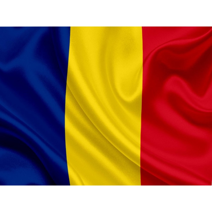 Drapel tricolor Romania, Exterior / Interior, Poliester, 400 cm x 270 cm 160 g / mp