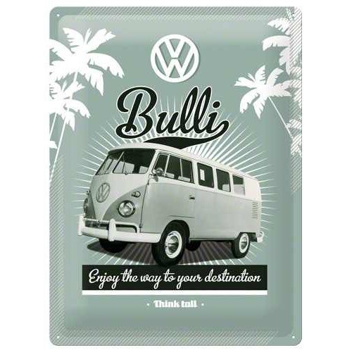 Tablou metalic - Volkswagen Bulli - 30x40 cm