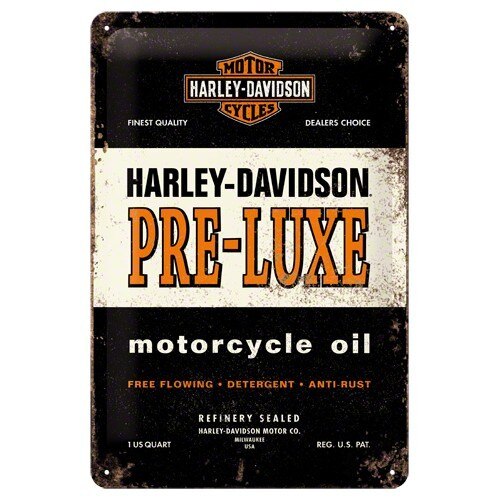 Tablou metalic - Harley Davidson Pre-Luxe - 20x30 cm