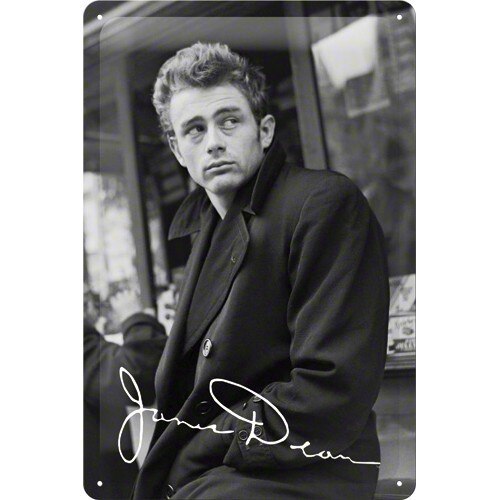 Tablou metalic - James Dean 3 - 20x30 cm