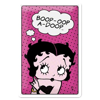 Tablou metalic - Betty Boop - Woop - 20x30 cm Tablou metalic - Betty Boop - Woop - 20x30 cm
