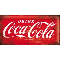 tablou metalic - coca cola - red logo - 25x50 cm imagen 39_0_
0