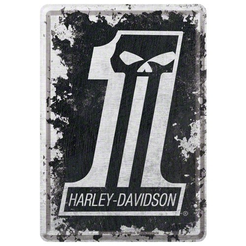 Tablou metalic - Harley Davidson No. 1 - 10x14 cm