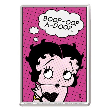 Tablou metalic - Betty Boop - Woop - 10x14 cm Tablou metalic - Betty Boop - Woop - 10x14 cm