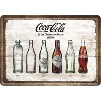 tablou metalic - coca-cola - bottle timeline - 10x14 cm imagen 45_0_
0