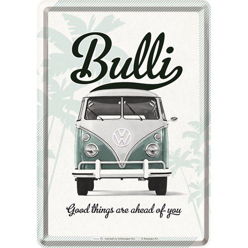 Tablou metalic - Volkswagen Bulli - 10x14 cm