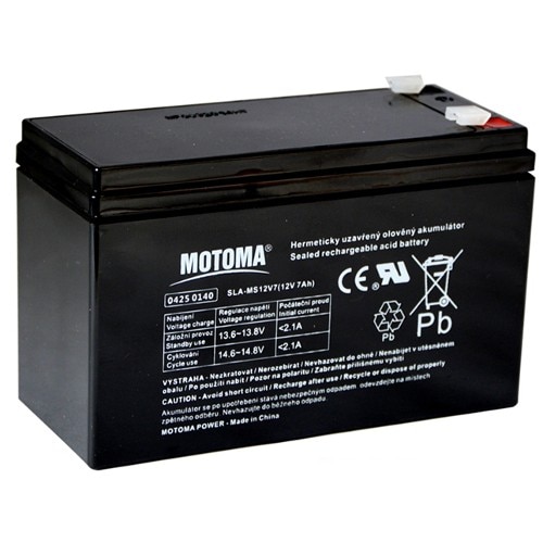 Acumulator Motoma VRLA SLA AGM Plumb Acid 12V, 7Ah