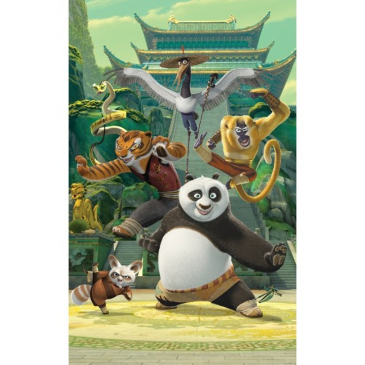 Tapet Walltastic pentru Copii Kung Fu Panda