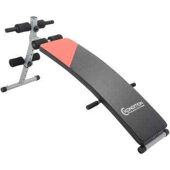 Banca multifunctionala KONDITION SUB 006, greutate maxima utilizator 100 kg, Negru/Rosu Banca multifunctionala KONDITION SUB 006, greutate maxima utilizator 100 kg, Negru/Rosu