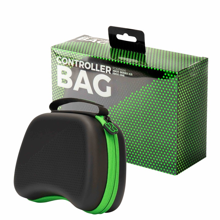 Husa pentru controller, Blade, Negru/Verde