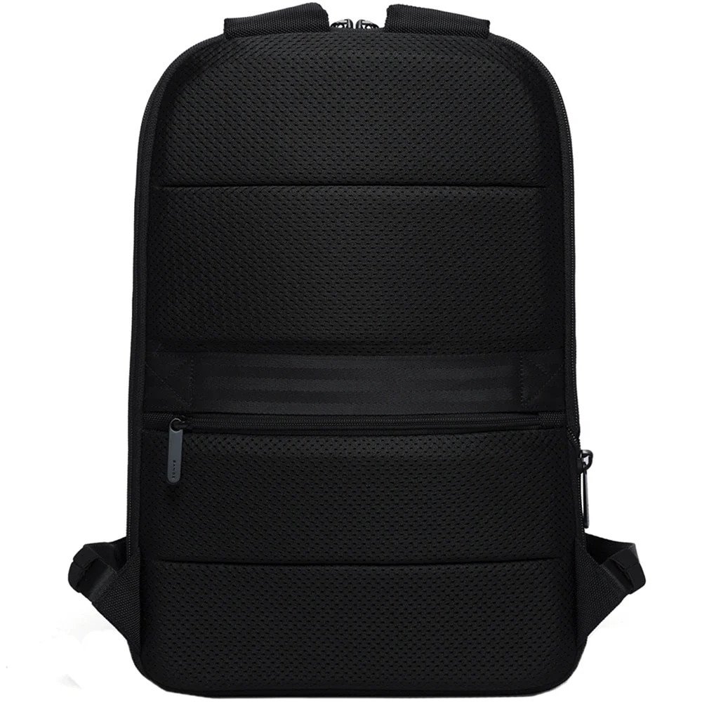 Rucsac laptop 15.6 inch, extensibil, buzunar antifurt, sistem fixare pe valiza, rezistent la stropi de apa, model ingust, design minimalist, BANGE, BG77115GY