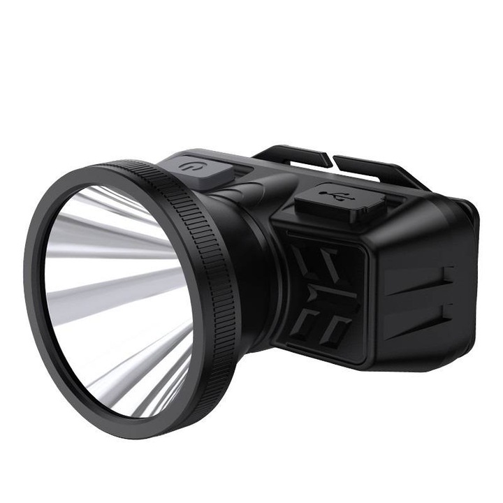 Акумулаторен челник Superfire HL52, USB, 500lm, 1500m