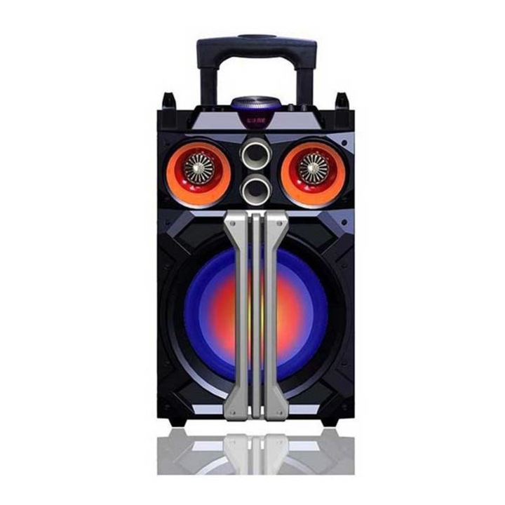 Hordozható hangszóró TSP-2318, Karaoke erősítővel, 1 vezeték nélküli mikrofon, 12" 250W