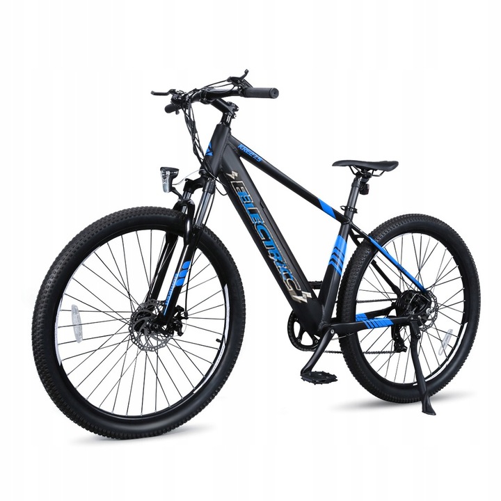 Bicicleta electrica Kre27.5, Fafrees, Aluminiu, 250W, 25km/h, 10 Ah, Negru/Albastru