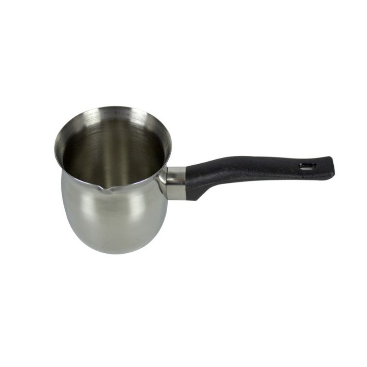 Ibric inox 250 ml cu maner ebonita, AZHOME