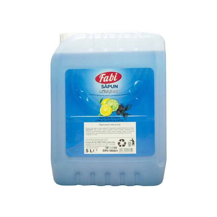 Течен сапун - Fabi 5L Blue