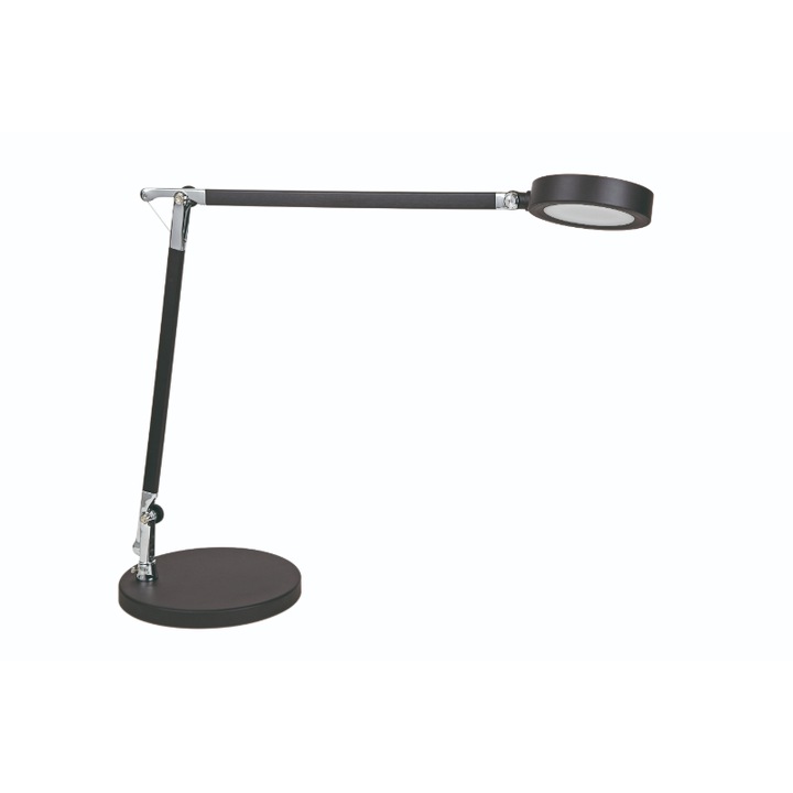 Lampa LED de birou MAUL grace, dimmabila, Alimentare la priza, 46.6 cm, Negru