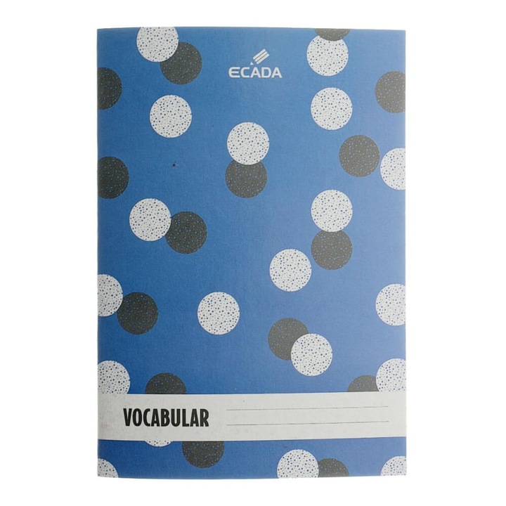 Vocabular Ecada, 24 File, Model cu Buline, 17x12x0.25 Cm