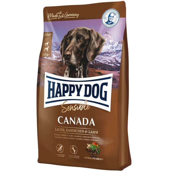 Hrana uscata pentru caini adulti HAPPY DOG Supreme Canada 4 kg