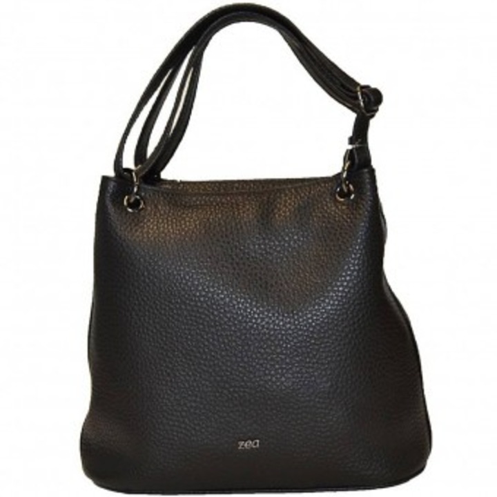 Zea 256 táska, hétköznapi, kézzel készített, fekete