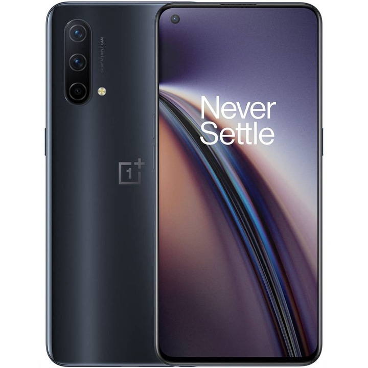 OnePlus Nord CE 5G Mobiltelefon, Kártyafüggetlen, Dual SIM, 128GB, 8GB RAM, LTE, Szürke